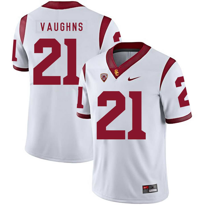 USC Trojans 21 Tyler Vaughns II White College Football Jersey Dzhi,We sell and wholesale USC Trojans 21 Tyler Vaughns II White College Football Jersey Dzhi on line form chian!